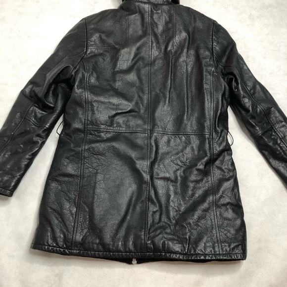 Wilson’s Leather Women’s Black Faux Fur Lined Coat - Picture 9 of 15